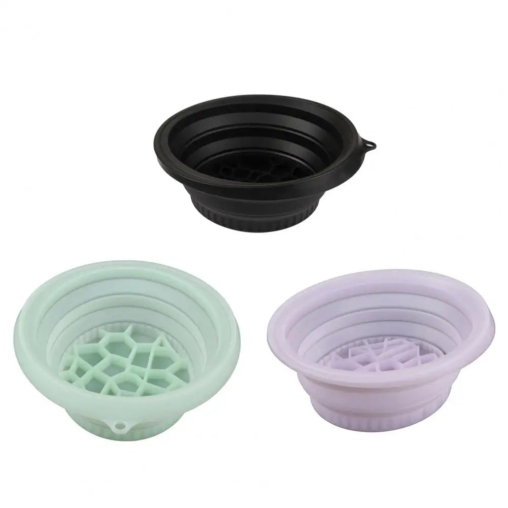 Folding Basin Silicone Facial Ice Bath Bowl Collapsible Silicone Ice Bath Bowl Efficient Washing Basin Silicone Ice Bath Bowl