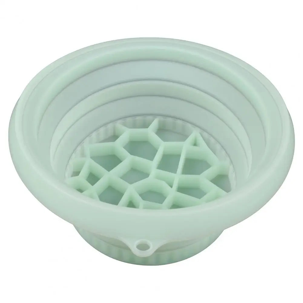 Folding Basin Silicone Facial Ice Bath Bowl Collapsible Silicone Ice Bath Bowl Efficient Washing Basin Silicone Ice Bath Bowl