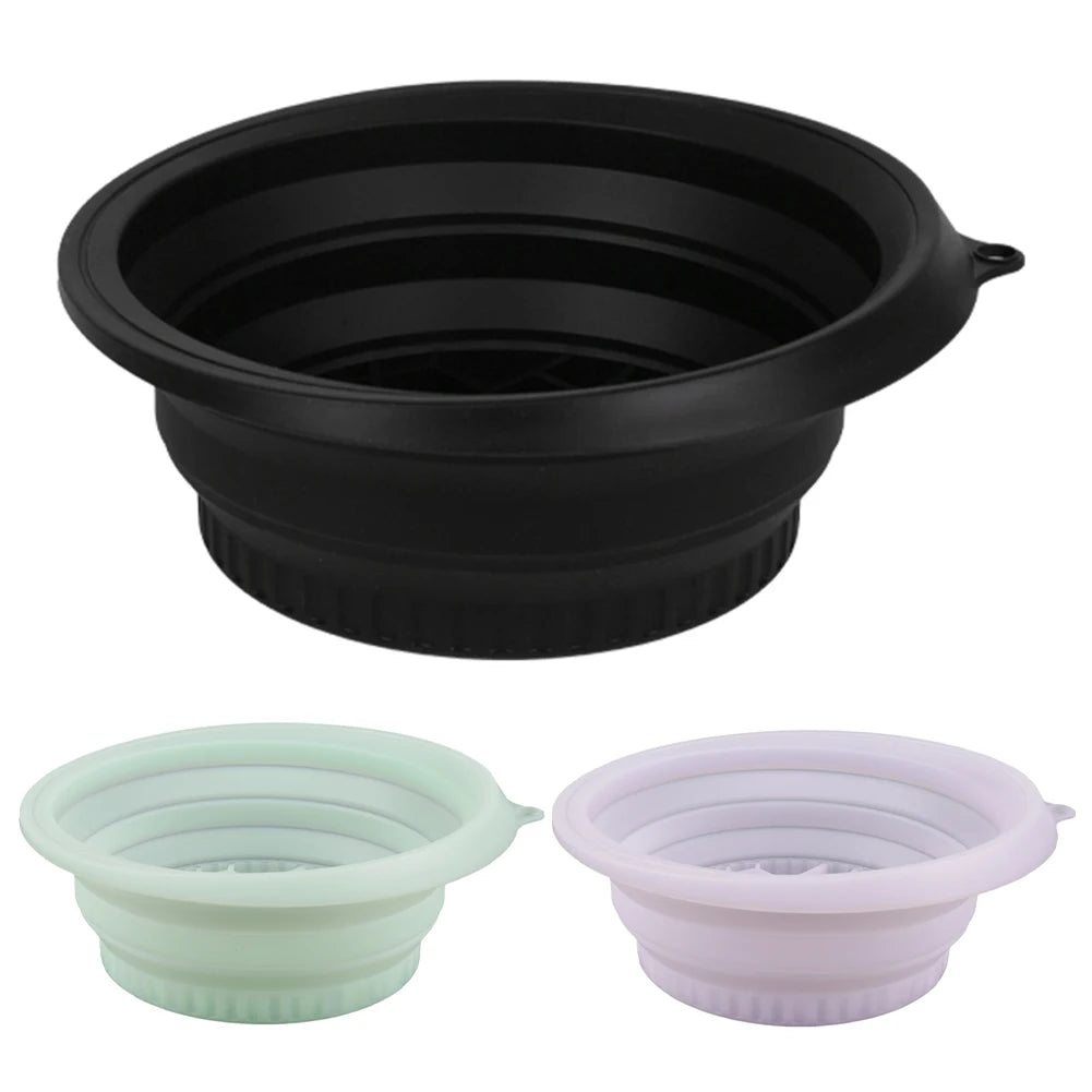 Silicone Ice Facial Folding Washbasin with Built-In Icetray Collapsible Facial Plunge Bowl Face Icebath at Home