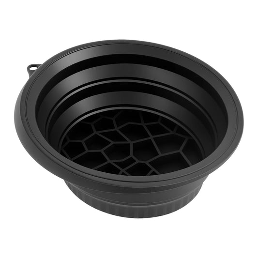 Silicone Face Ice Bath Tray Portable Collapsible Wash Basin Cold Therapy for Facial Puffiness Travel Beauty Bowl Facial Tool
